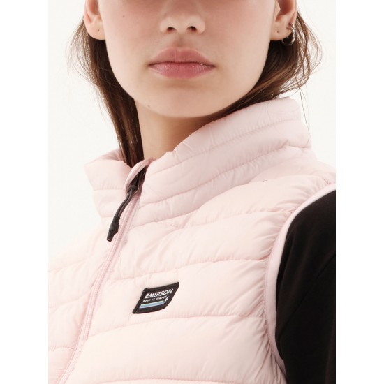 EMERSON ΓΥΝΑΙΚΕΙΟ ΕΛΑΦΡΥ ΑΜΑΝΙΚΟ ΜΠΟΥΦΑΝ PUFFER 231.EW10.167A PINK