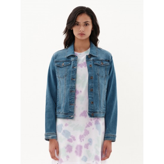 EMERSON ΓΥΝΑΙΚΕΙΟ JEAN JACKET 231.EW18.06 MIDDLE BLUE