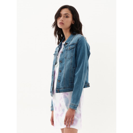 EMERSON ΓΥΝΑΙΚΕΙΟ JEAN JACKET 231.EW18.06 MIDDLE BLUE