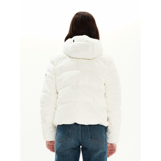 EMERSON ΓΥΝΑΙΚΕΙΟ PUFFER JACKET ΜΕ ΚΟΥΚΟΥΛΑ 222.ΕW10.18 OFF WHITE
