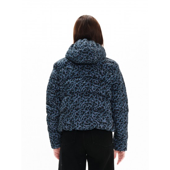 EMERSON ΓΥΝΑΙΚΕΙΟ PUFFER JACKET ΜΕ ΚΟΥΚΟΥΛΑ 222.ΕW10.18 PR309 BLUE