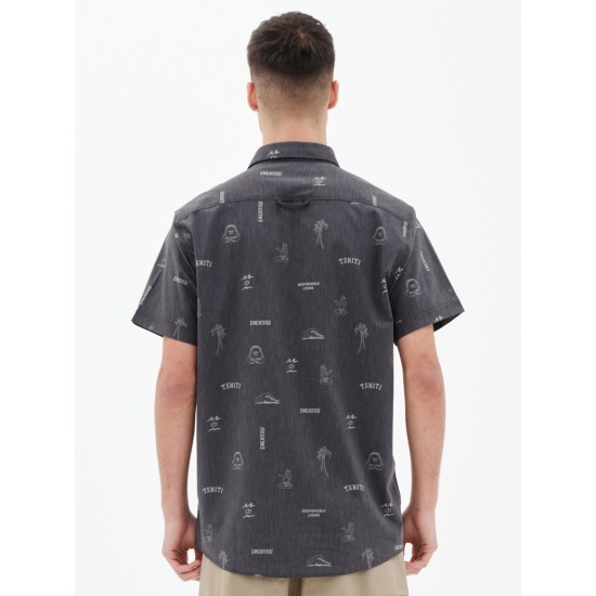 EMERSON ΚΟΝΤΟΜΑΝΙΚΟ ΠΟΥΚΑΜΙΣΟ 221.EM61.03 PR285 OFF BLACK