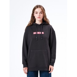 ΓΥΝΑΙΚΕΙΟ EMERSON ΦΟΥΤΕΡ ΜΕ ΚΟΥΚΟΥΛΑ DROP SHOULDER 212.EW20.45 OFF BLACK