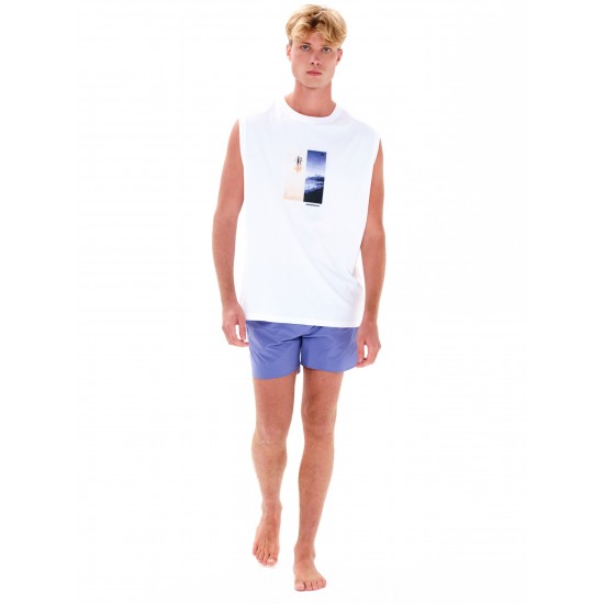 EMERSON ΑΜΑΝΙΚΗ ΜΠΛΟΥΖΑ ΜΕ ΛΑΙΜΟΚΟΨΗ 241.EM37.128 White