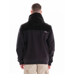 EMERSON ΑΝΔΡΙΚΟ ΜΠΟΥΦΑΝ BOMBER ΜΕ ΚΟΥΚΟΥΛΑ -  242.EM10.18 EBONY/BLACK