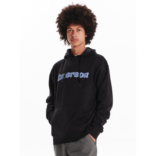 EMERSON ΑΝΔΡΙΚΟ ΦΟΥΤΕΡ ΜΕ ΚΟΥΚΟΥΛΑ - 242.EM20.25 BLACK