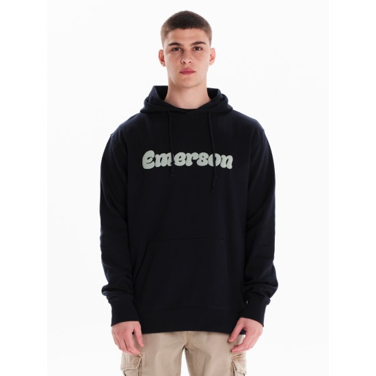 EMERSON ΑΝΔΡΙΚΟ ΦΟΥΤΕΡ ΜΕ ΚΟΥΚΟΥΛΑ - 242.EM20.25  NAVY BLUE