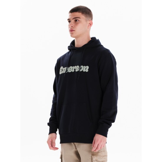 EMERSON ΑΝΔΡΙΚΟ ΦΟΥΤΕΡ ΜΕ ΚΟΥΚΟΥΛΑ - 242.EM20.25  NAVY BLUE