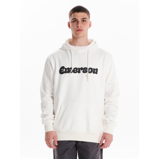 EMERSON ΑΝΔΡΙΚΟ ΦΟΥΤΕΡ ΜΕ ΚΟΥΚΟΥΛΑ -  242.EM20.25 OFF WHITE