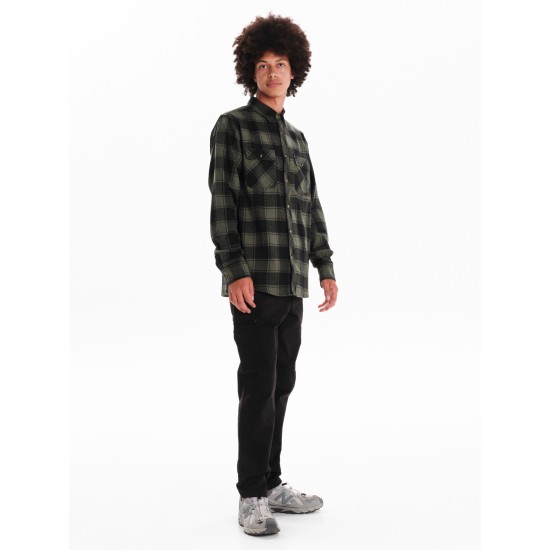 EMERSON ΑΝΔΡΙΚΟ ΚΑΡΟ ΠΟΥΚΑΜΙΣΟ - 242.EM60.80 OLIVE/BLACK