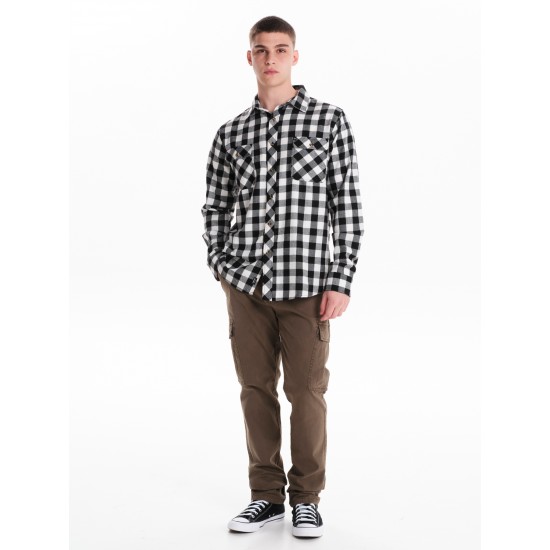 EMERSON ΑΝΔΡΙΚΟ ΚΑΡΟ ΠΟΥΚΑΜΙΣΟ - 242.EM60.80 WHITE/BLACK