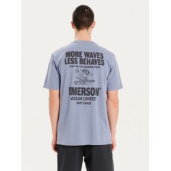 EMERSON  ΑΝΔΡΙΚΟ ΚΟΝΤΟΜΑΝΙΚΟ T-SHIRT 251.EM33.29 LILAC BLUE