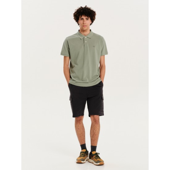 EMERSON ΚΟΝΤΟΜΑΝΙΚΗ ΑΝΔΡΙΚΗ ΜΠΛΟΥΖΑ POLO  251.EM35.69 MINT GREEN