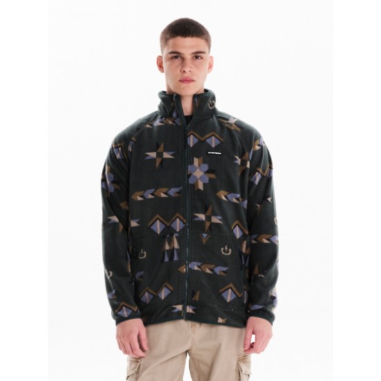 EMERSON ΑΝΔΡΙΚΟ FLEECE ΜΕ ΦΕΡΜΟΥΑΡ 242.EM29.109 FOREST
