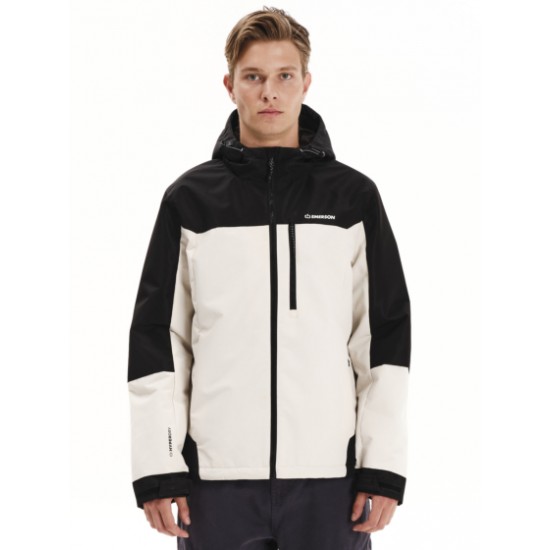 EMERSON ΑΝΔΡΙΚΟ ΜΠΟΥΦΑΝ ΜΕ ΚΟΥΚΟΥΛΑ 252.EM10.115 CREAM/BLACK