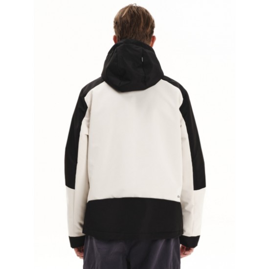 EMERSON ΑΝΔΡΙΚΟ ΜΠΟΥΦΑΝ ΜΕ ΚΟΥΚΟΥΛΑ 252.EM10.115 CREAM/BLACK