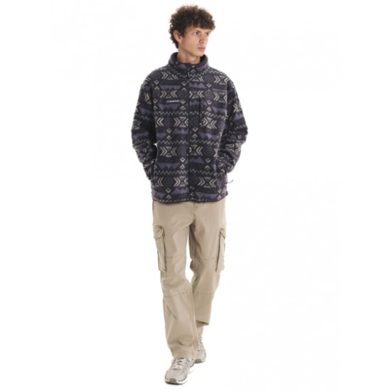 EMERSON ΑΝΔΡΙΚΟ FLEECE ΜΕ ΦΕΡΜΟΥΑΡ  252.EM290.122 OFF BLACK