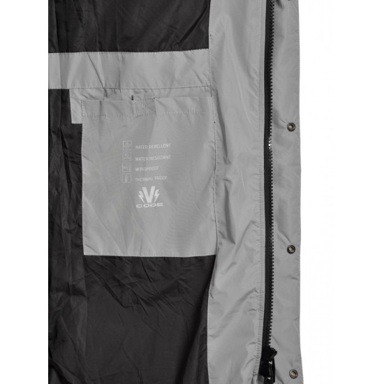 ICE TECH ΑΝΔΡΙΚΟ ΜΑΚΡΥ PUFFER JACKET V-207 GREY