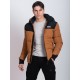 JACKET ΑΘΛΗΤΙΚΟ BOMBER ICE TECH G-828 MUSTARD/BLACK
