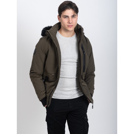 ΜΠΟΥΦΑΝ BOMBER G-826 OLIVE