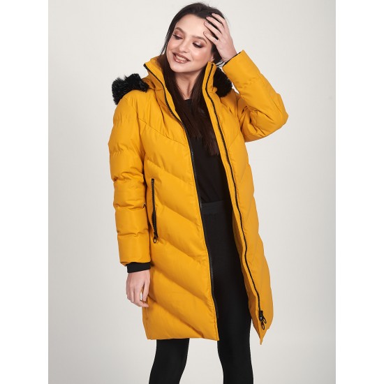 ΓΥΝΑΙΚΕΙΟ ΜΠΟΥΦΑΝ VAINAS ΠΑΡΚΑ V-102 YELLOW