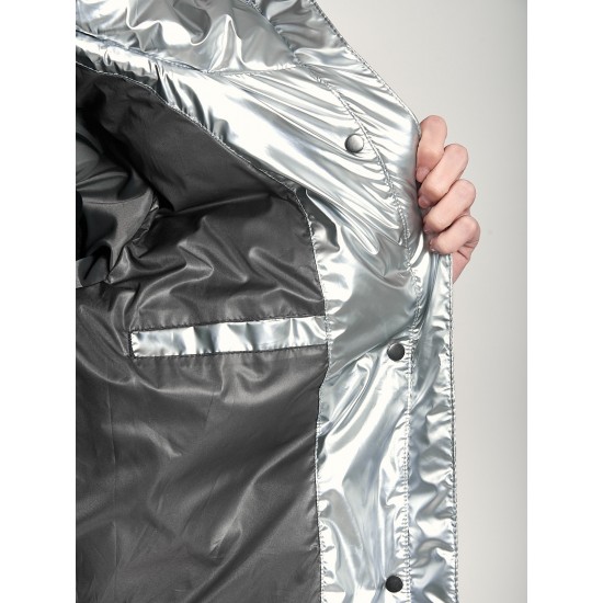 ΓΥΝΑΙΚΕΙΟ ΜΠΟΥΦΑΝ VAINAS PUFFER V-103 SILVER