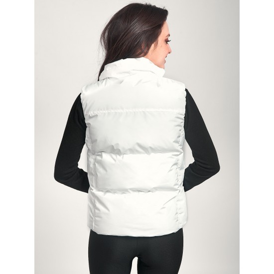 ΓΥΝΑΙΚΕΙΟ ΑΜΑΝΙΚΟ ΜΠΟΥΦΑΝ V-104 WHITE