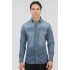 Τζιν Πουκάμισο REBASE 251RDS-5068 LIGHT DENIM BLUE