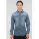 Τζιν Πουκάμισο REBASE 251RDS-5068 LIGHT DENIM BLUE