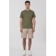 REBASE T-Shirts with Embroidery  251RTS-9016 Cedar Creen