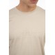 REBASE T-Shirts with Embroidery 251RTS-9016 Ice Grey