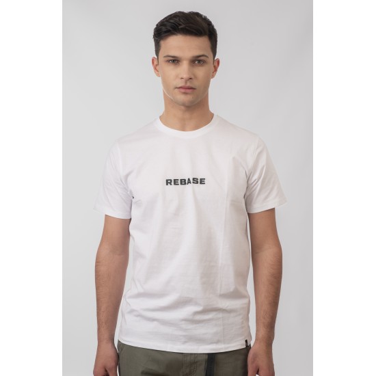 REBASE T-Shirts with High Density Print 251RTS-9039 White