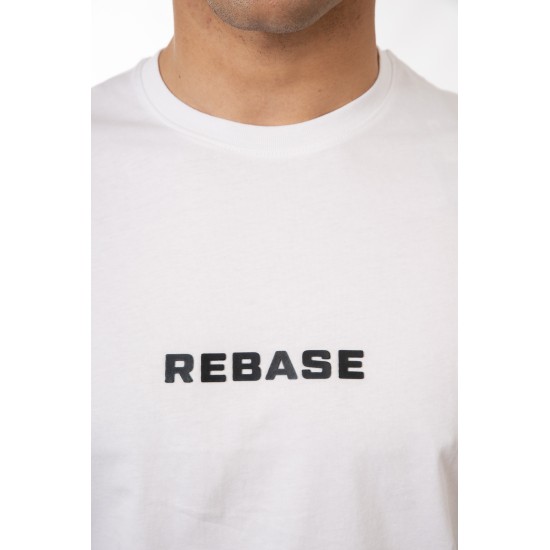 REBASE T-Shirts with High Density Print 251RTS-9039 White