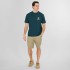 Rebase Ανδρικό T-Shirts Front-Back Printed 261RTS-9098
