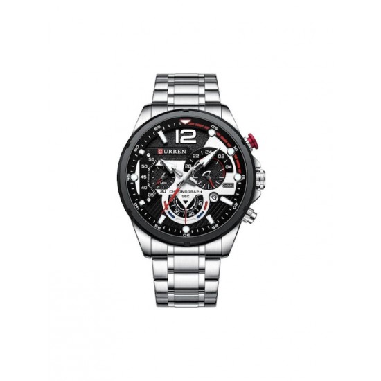 ΑΝΔΡΙΚΟ ΡΟΛΟΙ CURREN 8395 SILVER