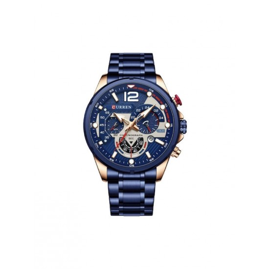 ΑΝΔΡΙΚΟ ΡΟΛΟΙ CURREN 8395 BLUE